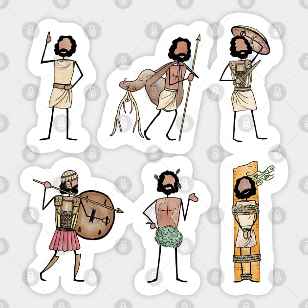 Greek Myth Comix - ODYSSEUS stickers 1 Sticker by GreekMythComix